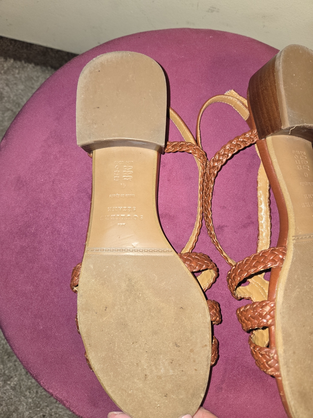 Sèzane Rosa Low Braided Sandals - Picture 6 of 7